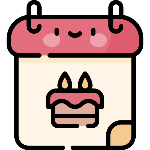 Birthday birthday cake event icon Birthday birthday cake event icon