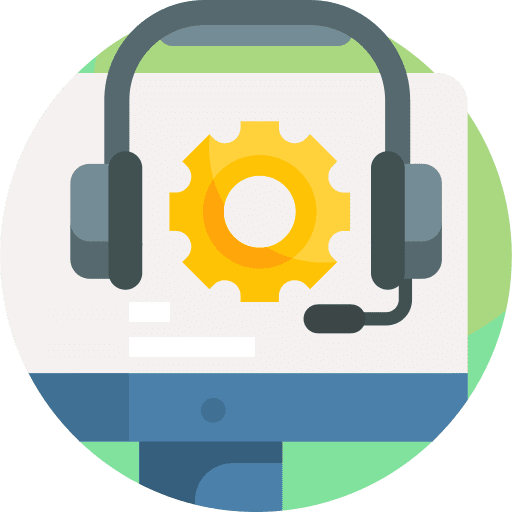 Support assistance headphones headphone icon