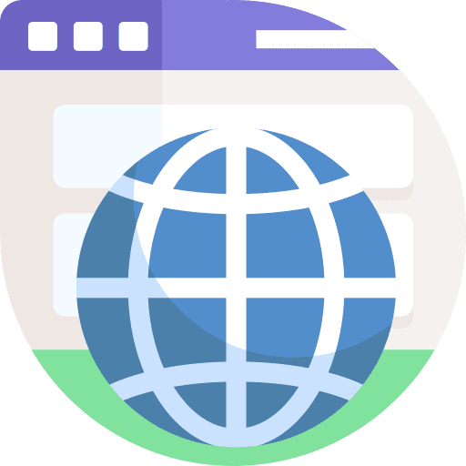 International grid domain registration seo and web icon International grid domain registration seo and web icon
