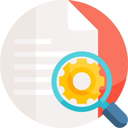 Search seo and web multimedia magnifying glass icon Search seo and web multimedia magnifying glass icon