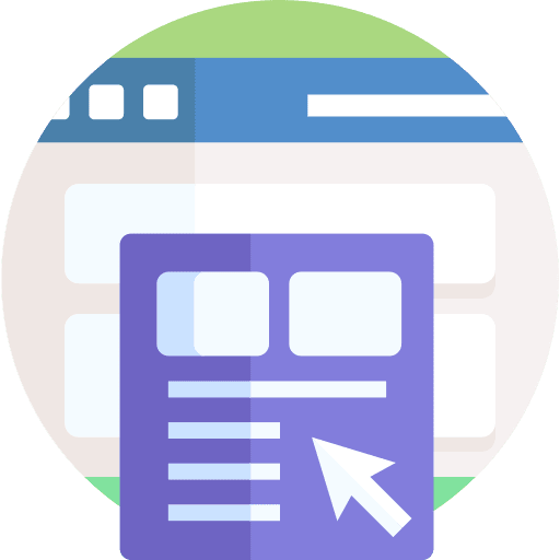 Web design ui graphic design seo and web icon