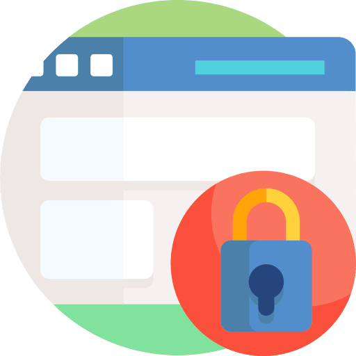 Private network networking private network security icon Private network networking private network security icon