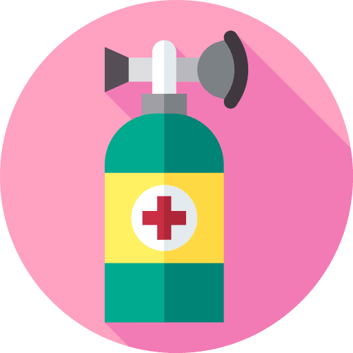 Oxygen tank inhaler oxygen tank healthcare and medical icon Oxygen tank inhaler oxygen tank healthcare and medical icon