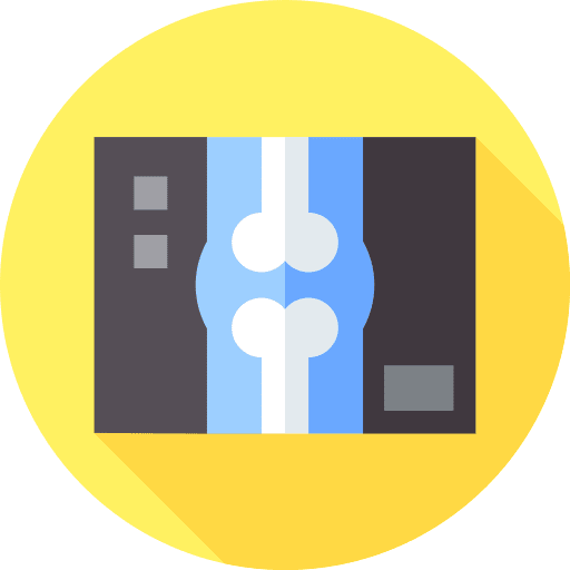 X ray body parts articulation recovery icon X ray body parts articulation recovery icon