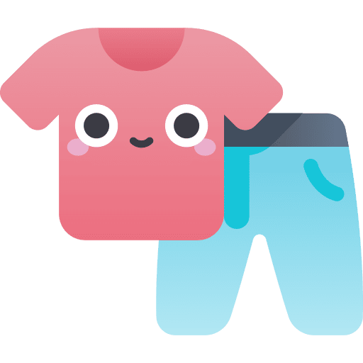 Clothes tshirt clothes pants icon