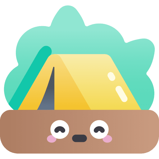 Tent holidays outdoor activity icon Tent holidays outdoor activity icon