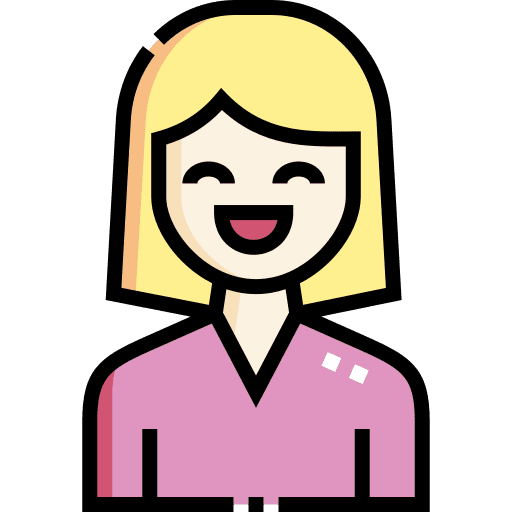 Girl child user avatar icon