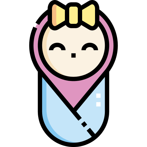 Baby infant user baby icon Baby infant user baby icon
