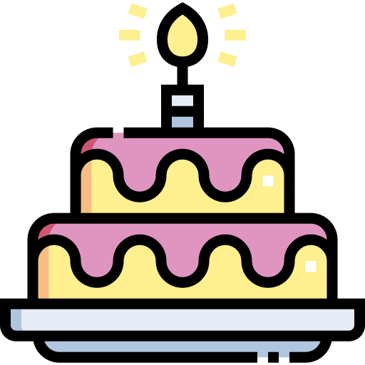 Birthday cake birthday and party food birthday cake icon Birthday cake birthday and party food birthday cake icon
