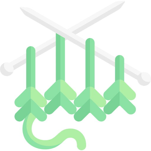 Knitting knitting hobbies and free time wool icon