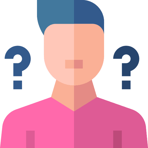 Confusion symptom lost confusion icon
