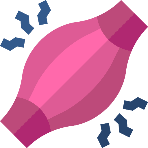 Muscle pain muscle pain coronavirus fibre icon