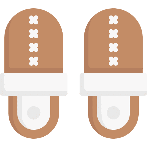 Slippers holiday fashion summer icon Slippers holiday fashion summer icon