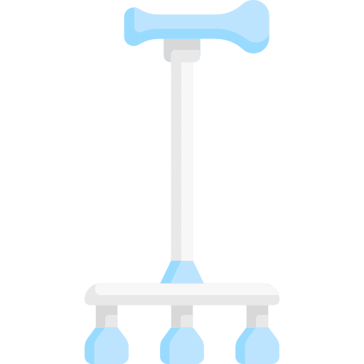 Walking stick accessibility inclusive aid icon Walking stick accessibility inclusive aid icon