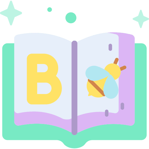 Book alphabet child learn icon