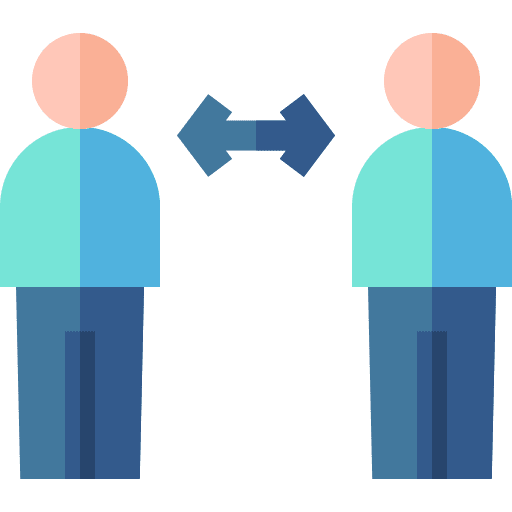Social distancing social distance healthcare and medical icon Social distancing social distance healthcare and medical icon