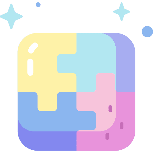 Mat puzzle play mat icon Mat puzzle play mat icon