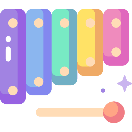 Xylophone childhood xylophone kid and baby icon Xylophone childhood xylophone kid and baby icon