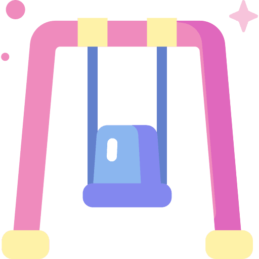 Swing child kid and baby childhood icon Swing child kid and baby childhood icon