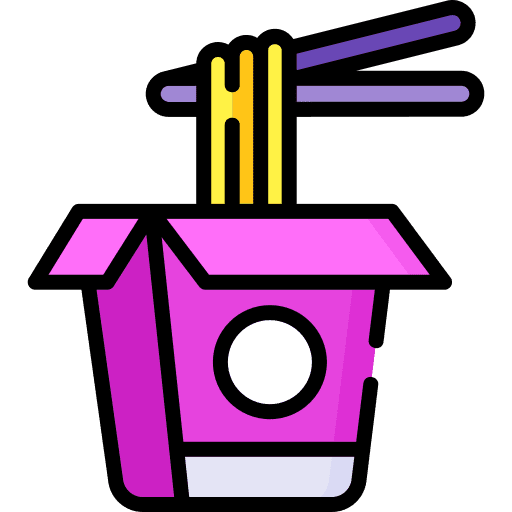Noodles cup food and restaurant instant noodles icon Noodles cup food and restaurant instant noodles icon
