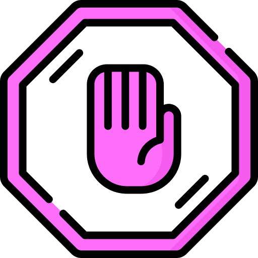 Restricted area restricted area controlled signs icon