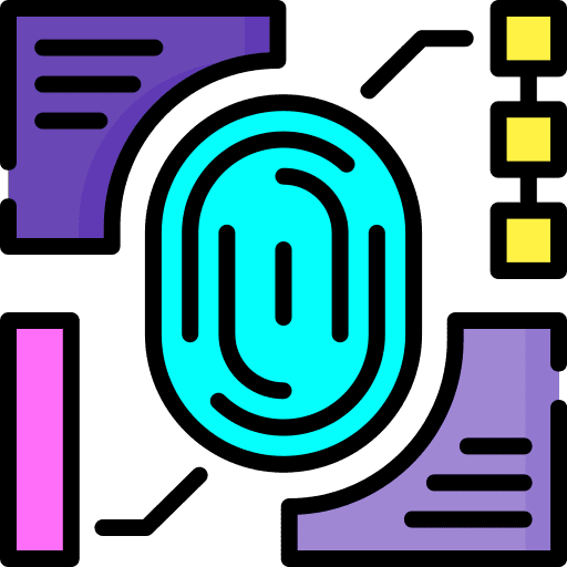 Biometric biometric fingerprint scan biometric identification icon Biometric biometric fingerprint scan biometric identification icon