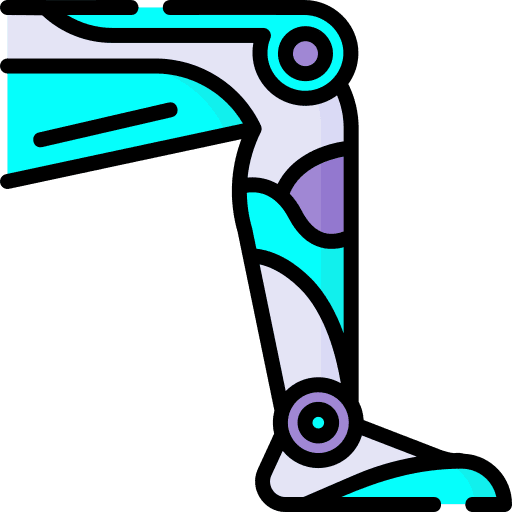 Cyborg technology futuristic science fiction icon Cyborg technology futuristic science fiction icon