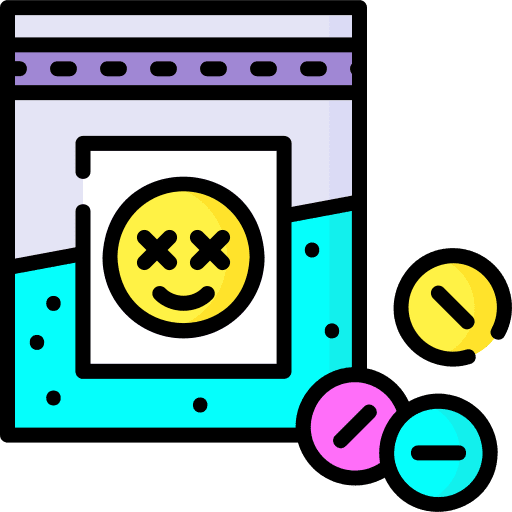 Drug investigation bad habits package icon Drug investigation bad habits package icon