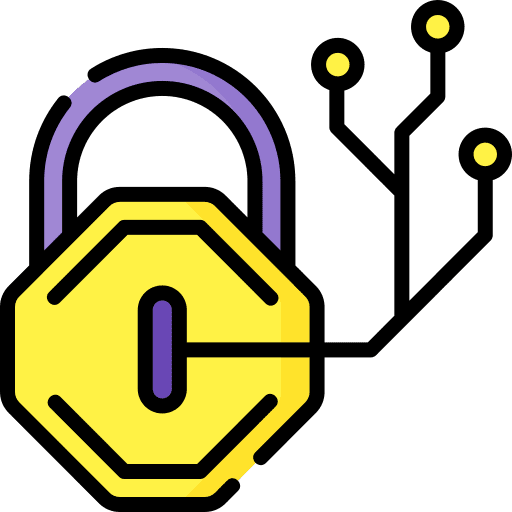 Encripted encripted safety lock icon Encripted encripted safety lock icon