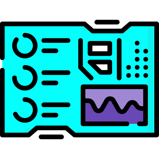Screen cyberpunk sci fi laptop icon Screen cyberpunk sci fi laptop icon