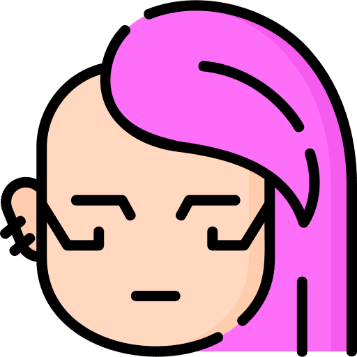 Woman futuristic sci fi character icon Woman futuristic sci fi character icon