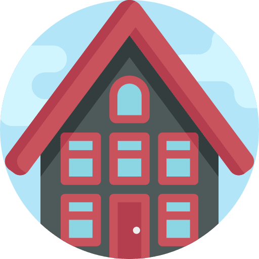 Bungalow architecture and city beach house hut icon Bungalow architecture and city beach house hut icon