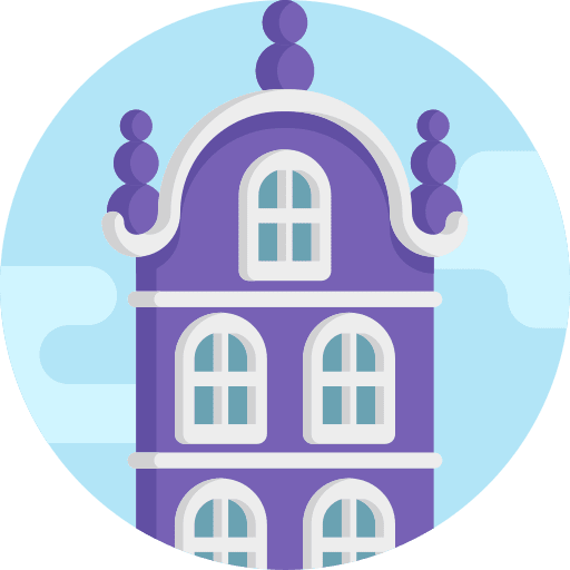 House home architecture and city property icon House home architecture and city property icon