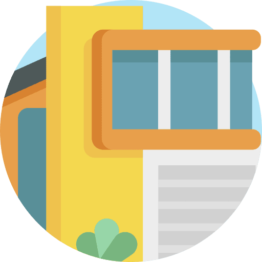 Modern house real estate house home icon Modern house real estate house home icon