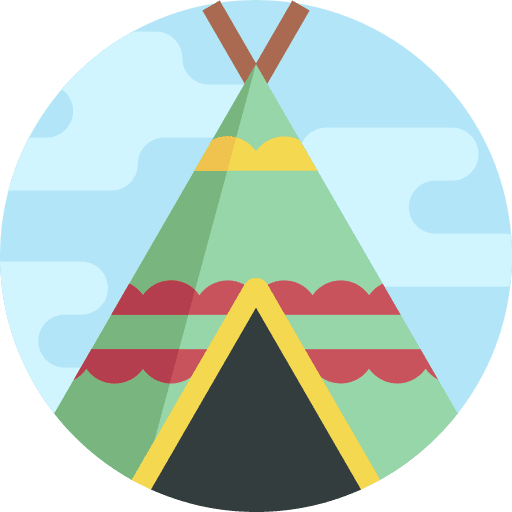 Wigwam cultures camping wigwam icon Wigwam cultures camping wigwam icon