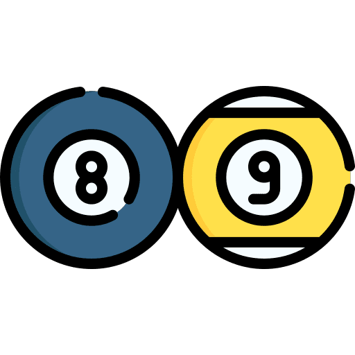 Billiard ball leisure hobbies and free time icon Billiard ball leisure hobbies and free time icon