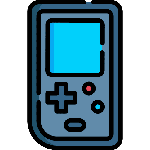 Game console portable game console video game icon Game console portable game console video game icon