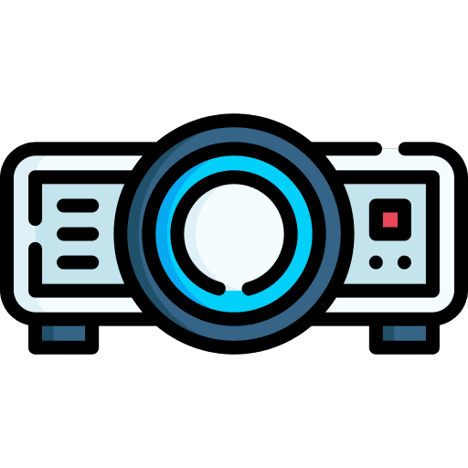 Projector projector image education icon Projector projector image education icon