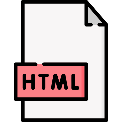 Html file files and folders html file html format icon Html file files and folders html file html format icon