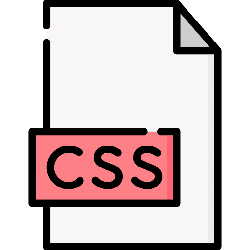 Css file interface file format document icon Css file interface file format document icon