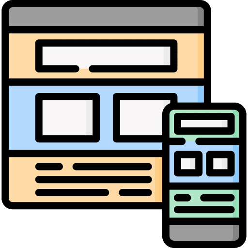 Mockup design communications mockup design seo and web icon Mockup design communications mockup design seo and web icon
