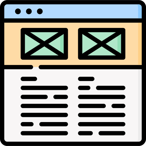 Content content responsive website icon Content content responsive website icon