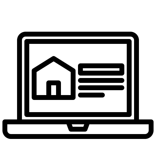 Website house website building icon Website house website building icon