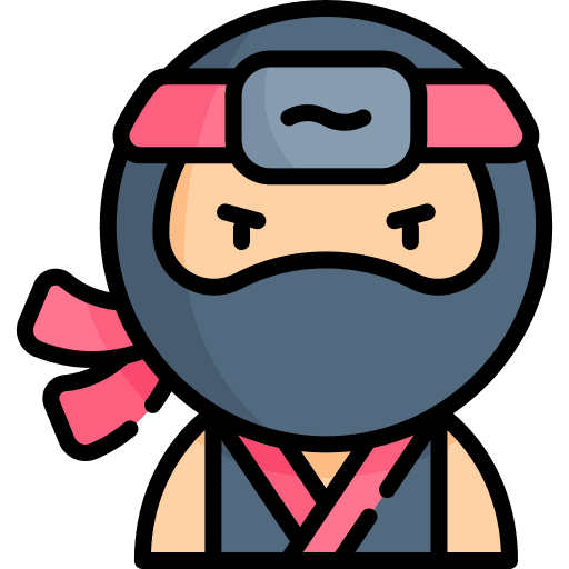 Ninja boy people avatar icon