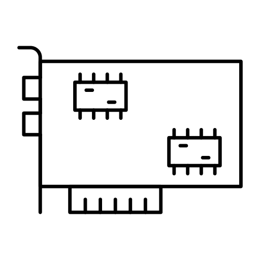 Graphics card computer graphics card hardware icon