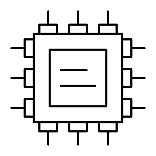 Cpu processor cpu chip icon