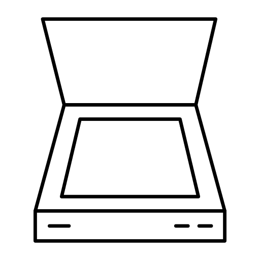 Scanner scanner scan electronics icon
