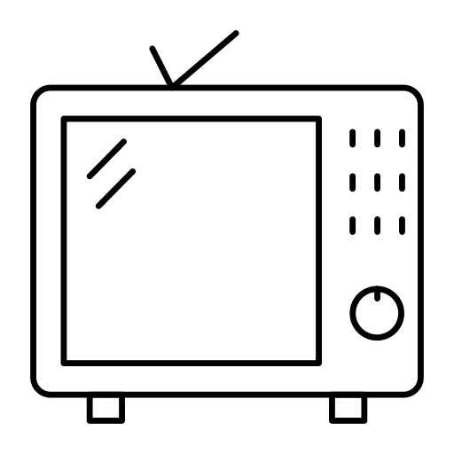 Television television antenna electronics icon