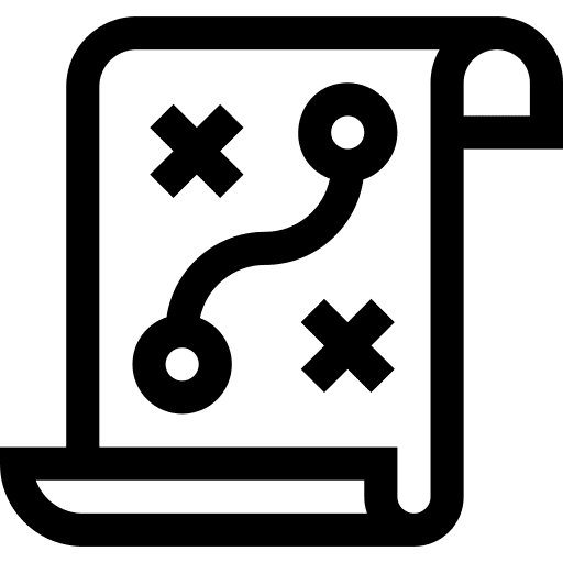 Strategy business strategy tactics icon Strategy business strategy tactics icon