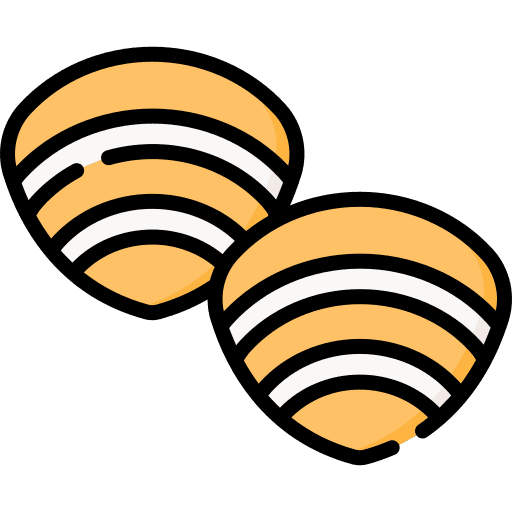 Clam sea water aquarium icon Clam sea water aquarium icon